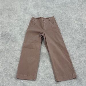 Women’s wide leg twill pant